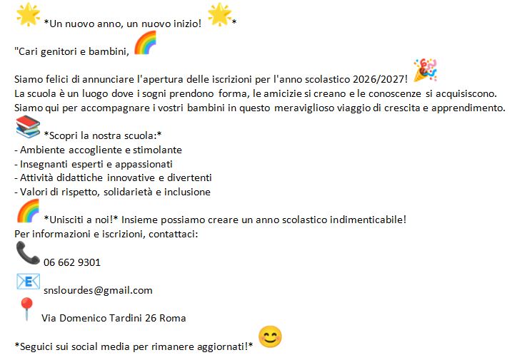 iscrizioni 26 27 testo